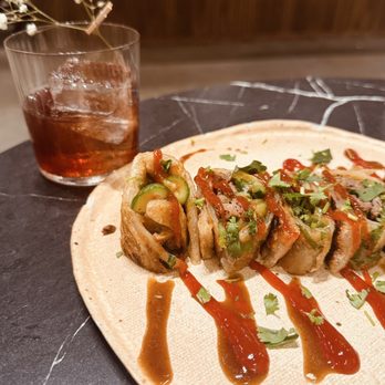 Lucky Star - Beef Shank Scallion Pancake - Cocktail Bars Near Me - Atlanta, Georgia