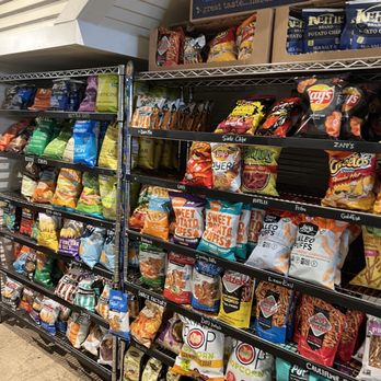 Royal Blue Grocery - shelves of chips and snacks - Grocery Near Me - Austin, Texas Royal Blue Grocery - shelves of chips and snacks - Grocery Near Me - Austin, Texas
