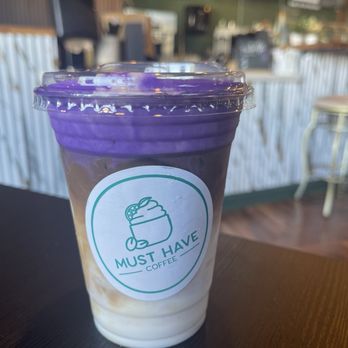 Must Have Coffee - Coco Ube Latte! - Coffee & Tea Near Me - Monterey Park, California Must Have Coffee - Coco Ube Latte! - Coffee & Tea Near Me - Monterey Park, California