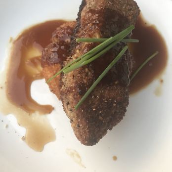Beach Walk Cafe - Delicious grouper Vince With a potato cake! - Seafood Near Me - Destin, Florida Beach Walk Cafe - Delicious grouper Vince With a potato cake! - Seafood Near Me - Destin, Florida