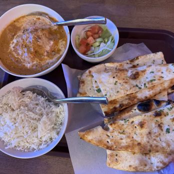 More Curry! - Large curry plate (butter chicken x2) - Indian Near Me - Corona, California
