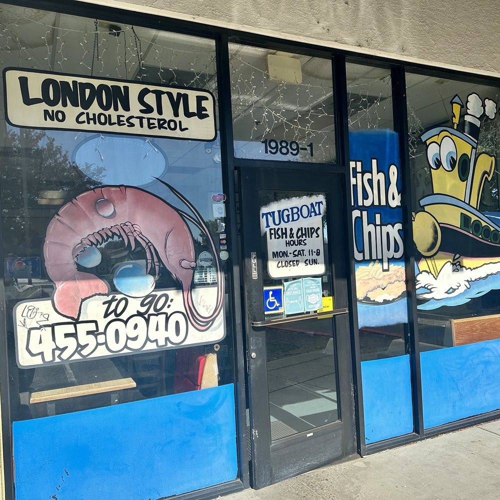 Tugboat Fish & Chips - Storefront - Seafood Near Me - Vacaville, California Tugboat Fish & Chips - Storefront - Seafood Near Me - Vacaville, California