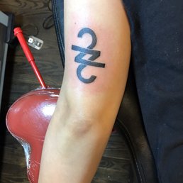 First tattoo done by AJ. First tattoo done by AJ.