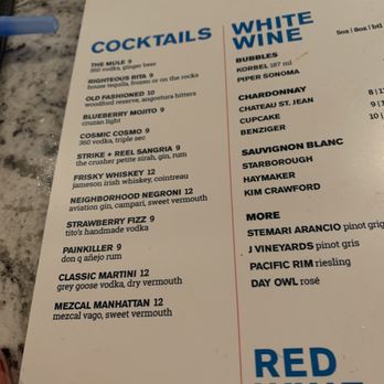 Strike + Reel - Cocktails - Eatertainment Near Me - Garland, Texas Strike + Reel - Cocktails - Eatertainment Near Me - Garland, Texas
