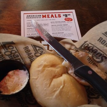 Logan's Roadhouse - That's was the famous yeast rolls. - Steakhouses Near Me - Houston, Texas