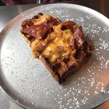 The Waffle Factory - Bacon and cheese - Breakfast & Brunch Near Me - Webster, New York The Waffle Factory - Bacon and cheese - Breakfast & Brunch Near Me - Webster, New York
