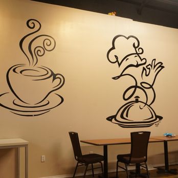 Latinos Bakery - a wall mural of coffee cups and saucers - Bakeries Near Me - Garland, Texas Latinos Bakery - a wall mural of coffee cups and saucers - Bakeries Near Me - Garland, Texas