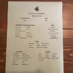 Ham Shop Deli & Bakery - Build Your Own