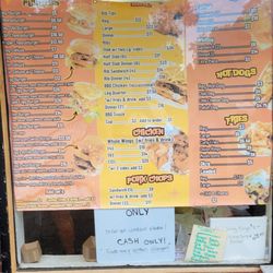 Figgs Fast Food - Main menu.