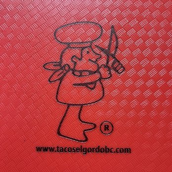 Tacos El Gordo - Cool logo on the trays - Tacos Near Me - Las Vegas, Nevada Tacos El Gordo - Cool logo on the trays - Tacos Near Me - Las Vegas, Nevada