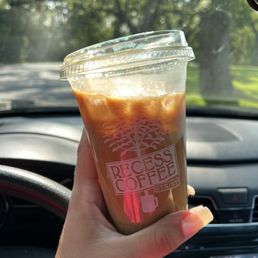 Caramel iced coffee