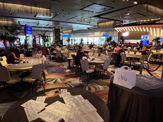 ARIA Poker Room by null