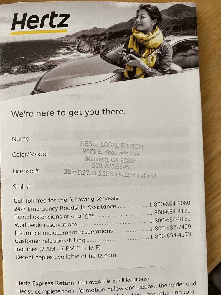 HERTZ RENT A CAR Updated August 2024 22 Photos & 57 Reviews 2073 E Yosemite Ave, Manteca
