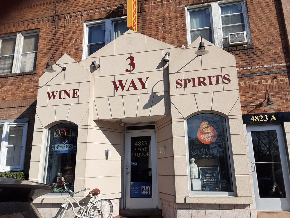 Three Way Liquor Store Logo