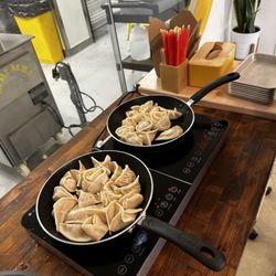 Mei Mei Dumplings - Pan frying