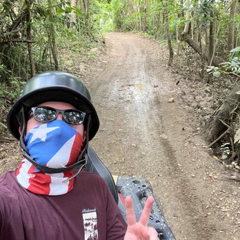 Campo Rico Trail Rides - ATV sight seeing: Trail selfie - ATV Rentals/Tours Near Me - Carolina, Puerto Rico Campo Rico Trail Rides - ATV sight seeing: Trail selfie - ATV Rentals/Tours Near Me - Carolina, Puerto Rico