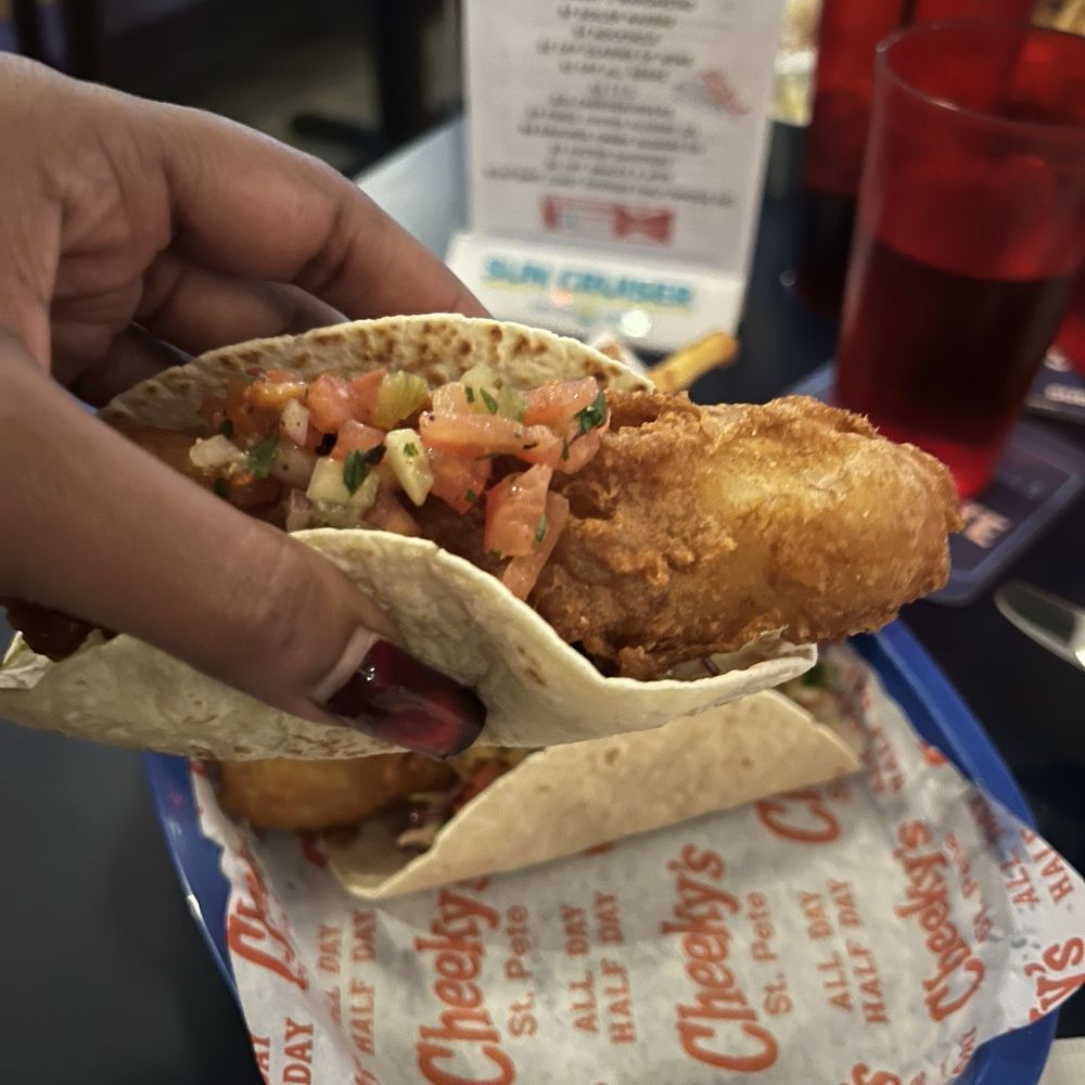 Cheeky's - Fish tacos - Seafood Near Me - St. Petersburg, Florida