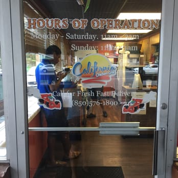 California Chicken Grill - Hours of Operation - American Near Me - Tallahassee, Florida
