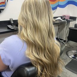 Half head custom Blonding Half head custom Blonding