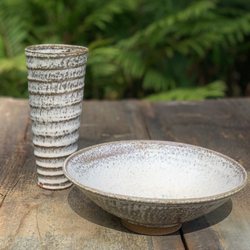 GPTetrev Pottery Store and Workshop - A Cup and a bowl.