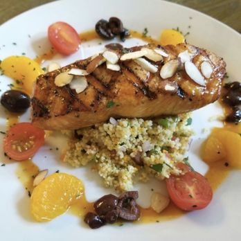 Gryphon Tea Room - Asian marinated salmon - Tea Rooms Near Me - Savannah, Georgia Gryphon Tea Room - Asian marinated salmon - Tea Rooms Near Me - Savannah, Georgia