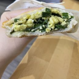 Chive Egg Pancake