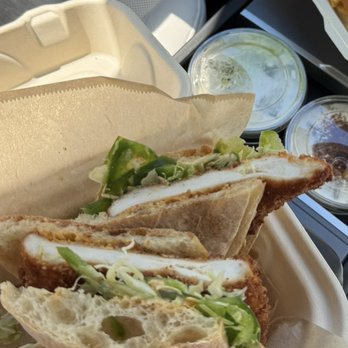 Community Goods - chicken cutlet sandwich - Coffee & Tea Near Me - Los Angeles, California Community Goods - chicken cutlet sandwich - Coffee & Tea Near Me - Los Angeles, California