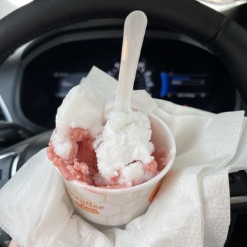 Sugar Donuts - Strawberry and lemon gelato ice cream - Donuts Near Me - Charlotte, North Carolina