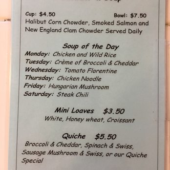 Chowder House - Chowder, Soup, & Quiche Menu - Seafood Near Me - Fairbanks, Alaska