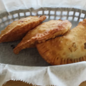 Stella's Empanadas - 3 perfectly crisp empanadas - Argentine Near Me - Kearny, New Jersey Stella's Empanadas - 3 perfectly crisp empanadas - Argentine Near Me - Kearny, New Jersey