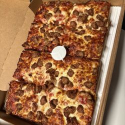 Jet's Pizza - 8 corner sausage