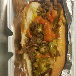 Philly Cheese Steak Sandwich