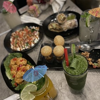 Sheesh Eatery & Lounge - a table of food and drinks - Lounges Near Me - The Colony, Texas Sheesh Eatery & Lounge - a table of food and drinks - Lounges Near Me - The Colony, Texas