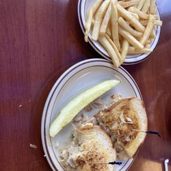 Donna's Family Dining - Ruben with turkey. Side of french fries