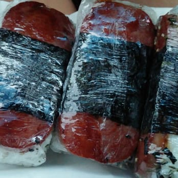Da Valley Grill - Spam Musubi all wrapped and ready to eat! Yummy!! - Hawaiian Near Me - Phoenix, Arizona Da Valley Grill - Spam Musubi all wrapped and ready to eat! Yummy!! - Hawaiian Near Me - Phoenix, Arizona