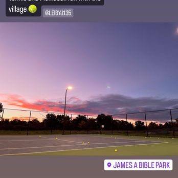 James A. Bible Park - Tennis and Pickle Ball with friends - Parks Near Me - Denver, Colorado