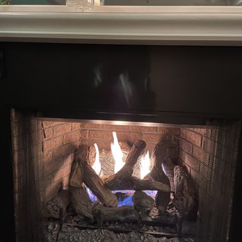 Betula Aspen - Fireplace next to our table - French Near Me - Aspen, Colorado Betula Aspen - Fireplace next to our table - French Near Me - Aspen, Colorado