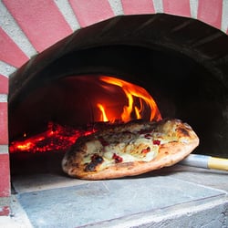 North Folk Winery - Traditional brick oven at North Folk Winery in Harris, MN.