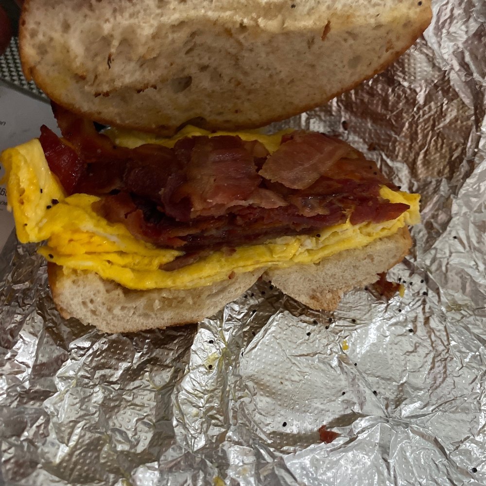 Bagelati - Turkey Bacon, Egg & Cheese - Bagels Near Me - Marlton, New Jersey
