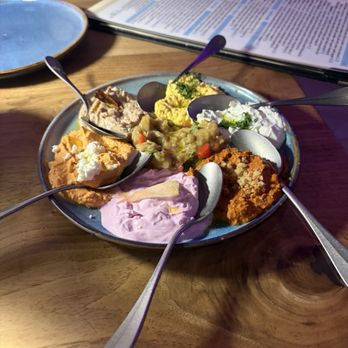 Mykonos Meze - Spread platter (smaller portion) - Bars Near Me - Burlingame, California Mykonos Meze - Spread platter (smaller portion) - Bars Near Me - Burlingame, California