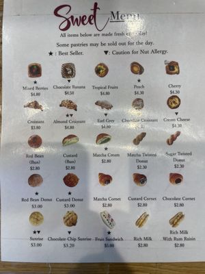 Menu photo 6 Tokyo Premium Bakery Denver, CO
