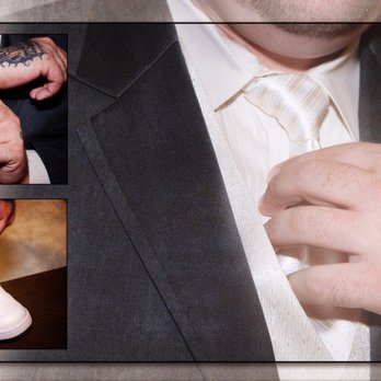 Storm Photographers - Album Spread. Groom getting ready to marry his bride. - Event Photography Near Me
