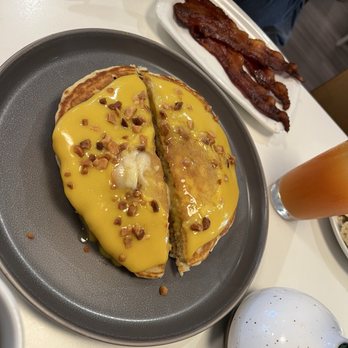 Break + Feast - Lilikoi pancakes - Breakfast & Brunch Near Me - Koloa, Hawaii