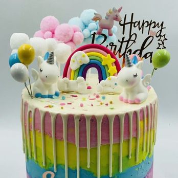 Sugar Dot Bake Shop - Look at this rainbow cake isn't it beautiful - Desserts Near Me Sugar Dot Bake Shop - Look at this rainbow cake isn't it beautiful - Desserts Near Me