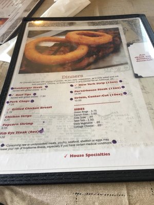 Menu photo 4 Baileyton Restaurant Greeneville, TN