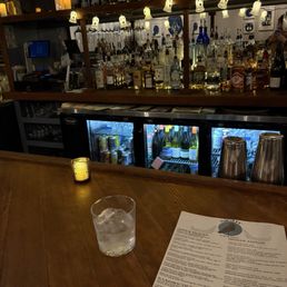 Bar area