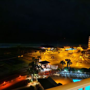Islander Condominium - Night view from balcony. - Resorts Near Me - Destin, Florida Islander Condominium - Night view from balcony. - Resorts Near Me - Destin, Florida