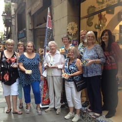 Mosaiccos - Visit from USA. Bonnie , Mosaic Fritzgerald Maverick Mosaics and her group of artists and artslovers: Mosaic-Trencadis classes