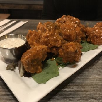 Kitchen 17 - Cauliflower wings! Crispy and hot. - Vegan Near Me - Chicago, Illinois Kitchen 17 - Cauliflower wings! Crispy and hot. - Vegan Near Me - Chicago, Illinois