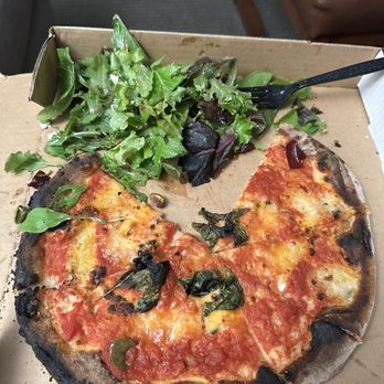 Pizza Brutta - Margherita. So burnt it was impossible to chew, cheese was hard, and the sauce was like paste - Pizza Near Me - Madison, Wisconsin Pizza Brutta - Margherita. So burnt it was impossible to chew, cheese was hard, and the sauce was like paste - Pizza Near Me - Madison, Wisconsin